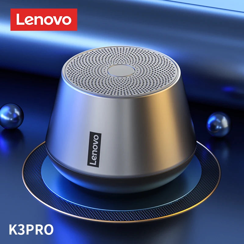 Altavoz portátil original Lenovo K3 Pro con Bluetooth 5.0, reproductor de audio estéreo envolvente, altavoces inalámbricos con Bluetooth