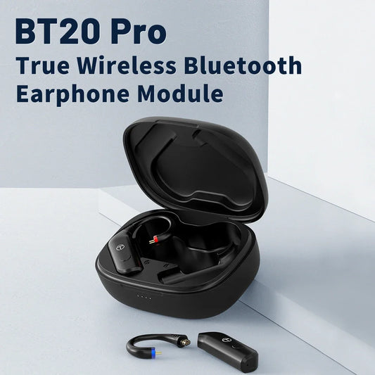 TRN BT20PRO Wireless Bluetooth 5.3 HIFI Earphones Module Upgrade Cable Replaceable For air pods Conch 0.75 0.78 mmcx 2pinsqdc