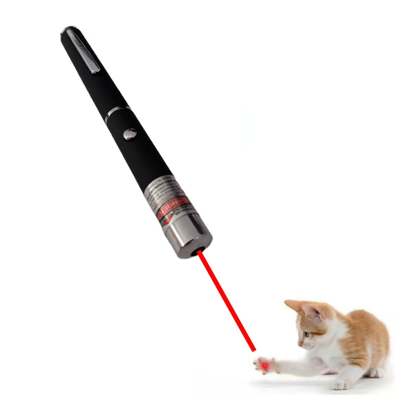 2-in-1 Mini Laser Pointer, LED Pet Training Flashlight, Scratching Toys for Pets and Cats, Christmas Gifts