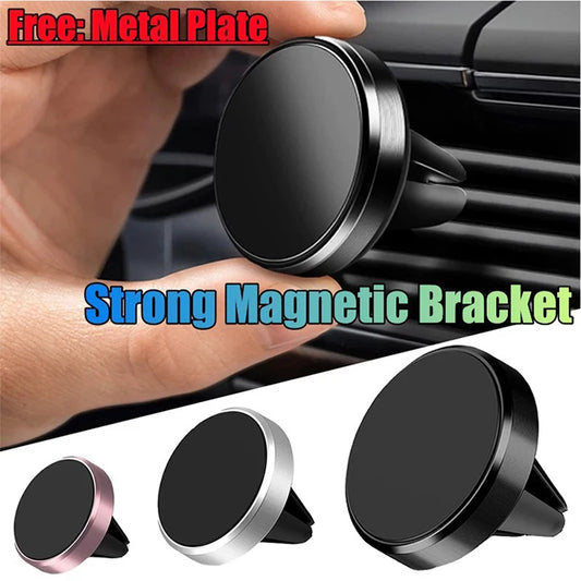 Magnetic Phone Holder in Car Stand Magnet Cellphone Bracket Car Magnetic Holder for Phone for iPhone 15 14 13 12 Huawei Xiaomi