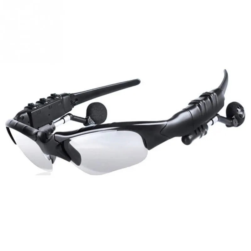 Stereo Earphones Wireless Headset with Mic Glasses Sunglasses for Driving Cycling Sports Noise Reduction Headphones